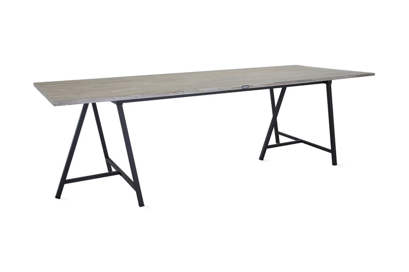 Bord Gabija - Grå|Svart - Møbler - Bord - Spisebord & kjøkkenbord