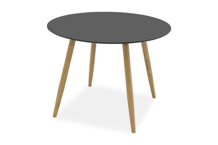 Bord Trym 100 cm Rundt - Svart - Møbler - Bord - Spisebord & kjøkkenbord