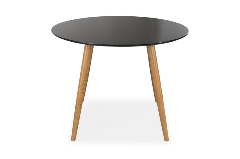 Bord Trym 100 cm Rundt - Svart - Møbler - Bord - Spisebord & kjøkkenbord
