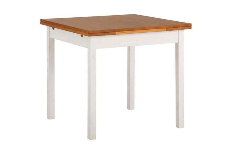 Scapa Forlengningsbart Spisebord 80-120 cm - Hvit|Brun - Møbler - Bord - Spisebord & kjøkkenbord
