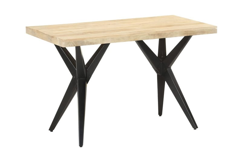Spisebord 120x60x76 cm heltre mango - Brun - Møbler - Bord - Spisebord & kjøkkenbord