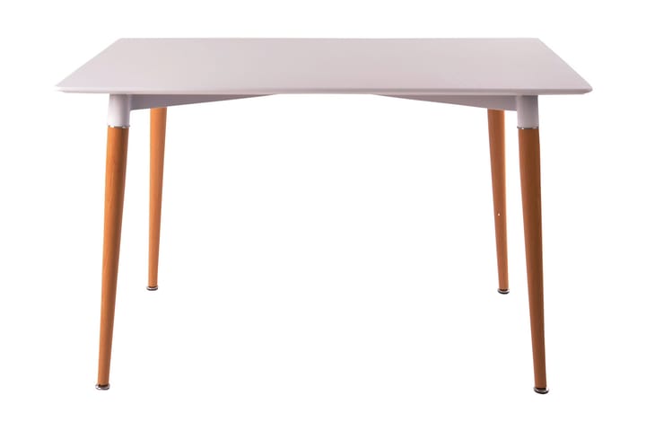 Spisebord 120x80x75 cm Hvit - Møbler - Bord - Spisebord & kjøkkenbord