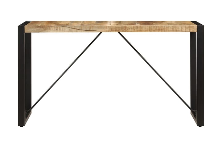 Spisebord 140x70x75 cm heltre mango - Brun - Møbler - Bord - Spisebord & kjøkkenbord