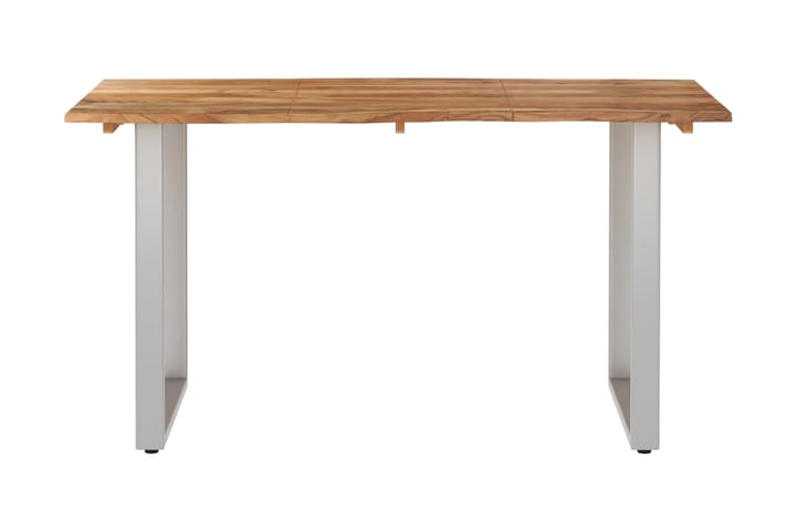 Spisebord 140x70x76 cm heltre akasie - Brun - Møbler - Bord - Spisebord & kjøkkenbord