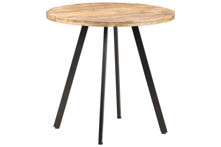 Spisebord 80 cm grovt mangotre - Brun - Møbler - Bord - Spisebord & kjøkkenbord