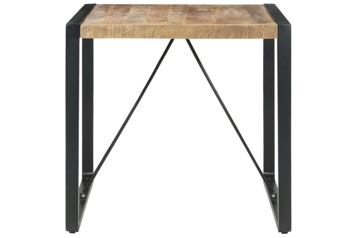 Spisebord 80x80x75 cm grovt mangotre - Brun - Møbler - Bord - Spisebord & kjøkkenbord