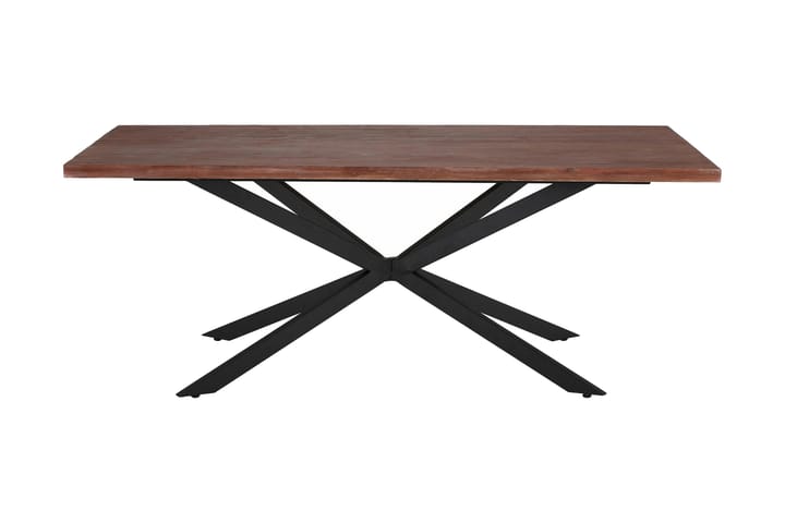 Spisebord Adrian 200 cm - Mørkbrun - Møbler - Bord - Spisebord & kjøkkenbord
