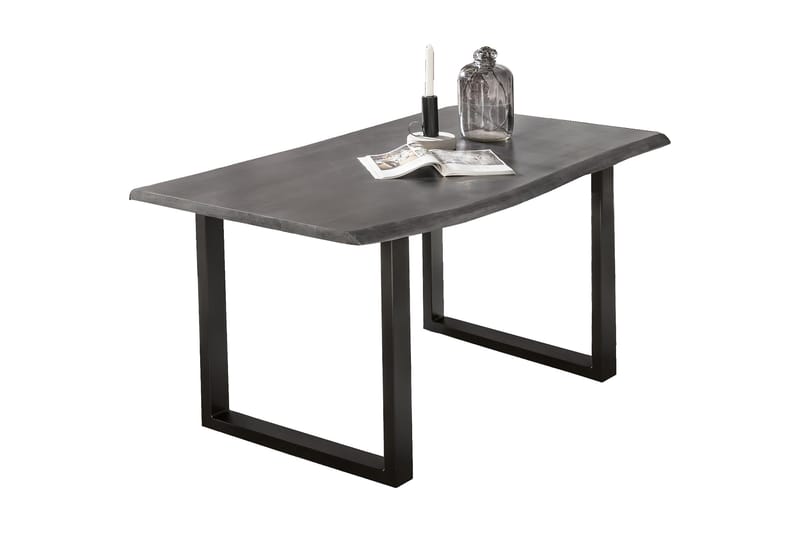 Spisebord Arhunda - Grå/Svart - Møbler - Bord - Spisebord & kjøkkenbord
