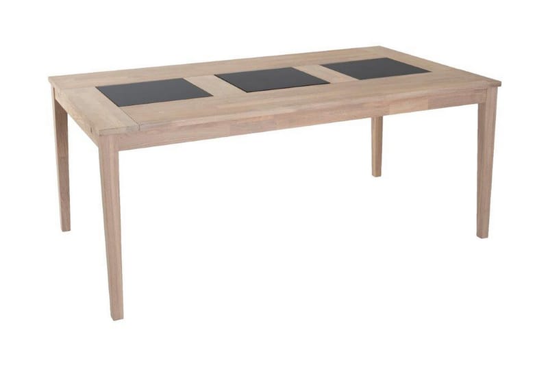 Spisebord Avereigh 180 cm Granitt - Svart - Møbler - Bord - Spisebord & kjøkkenbord