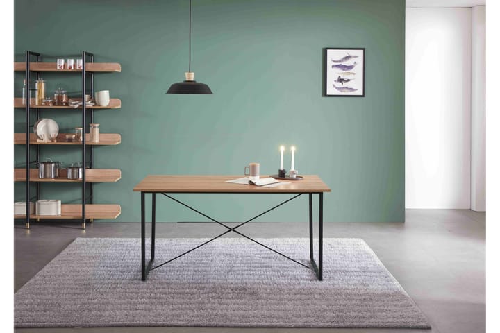Spisebord Awande - Natur/Svart - Møbler - Bord - Spisebord & kjøkkenbord