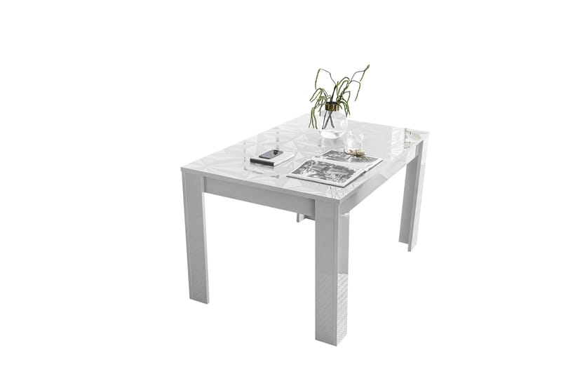 Spisebord Ayaka Forlengningsbart 137 cm - Hvit - Møbler - Bord - Spisebord & kjøkkenbord