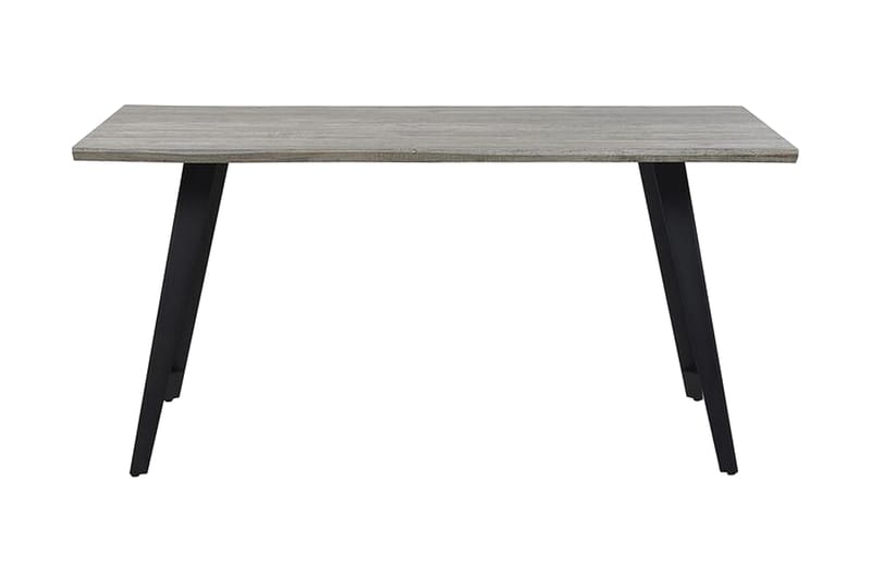 Spisebord Benisch 160 cm - Grå/Svart - Møbler - Bord - Spisebord & kjøkkenbord