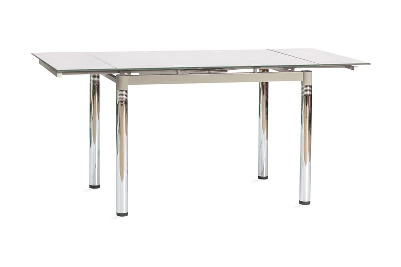 Spisebord Bucire Forlengningsbart 110 cm - Glass/Grå - Møbler - Bord - Spisebord & kjøkkenbord