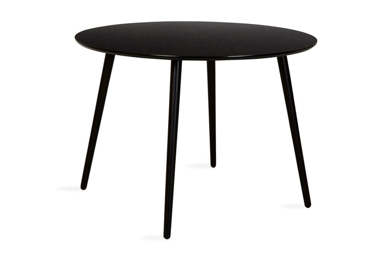 Spisebord Calia 110 cm Rundt - Svart - Møbler - Stoler - Spisestuestoler & kjøkkenstoler
