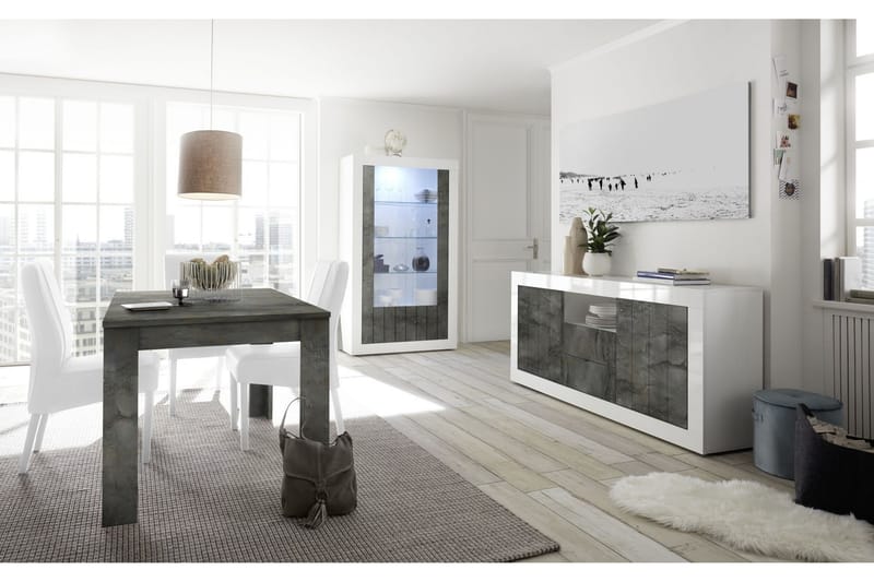 Spisebord Calpino Forlengningsbart 137 cm - Grå - Møbler - Bord - Spisebord & kjøkkenbord