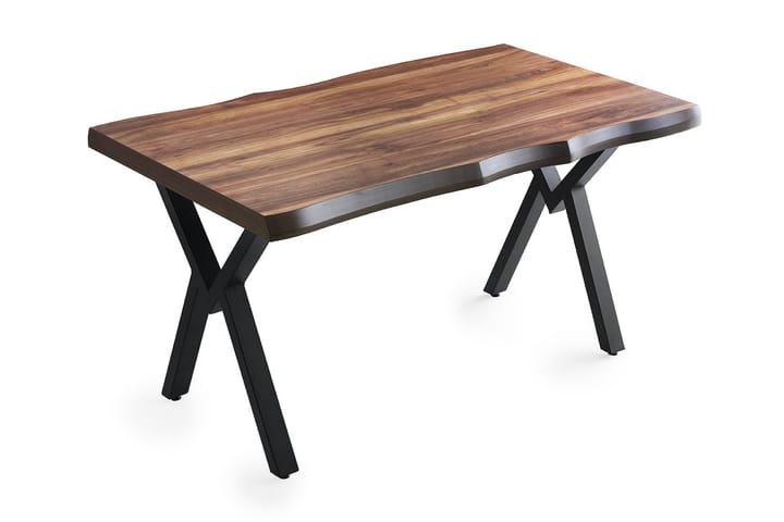 Spisebord Cauha 140 cm - Valnøtt - Møbler - Bord - Spisebord & kjøkkenbord