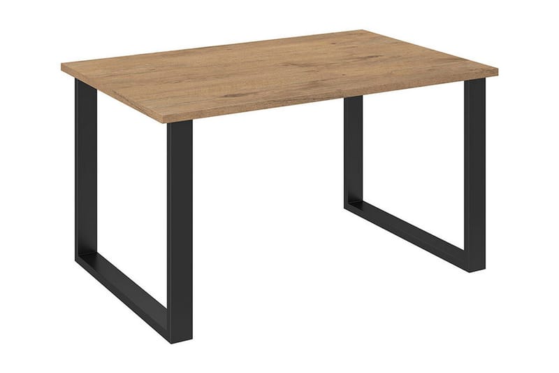 Spisebord Ciapin 138 cm - Natur / Svart - Møbler - Bord - Spisebord & kjøkkenbord