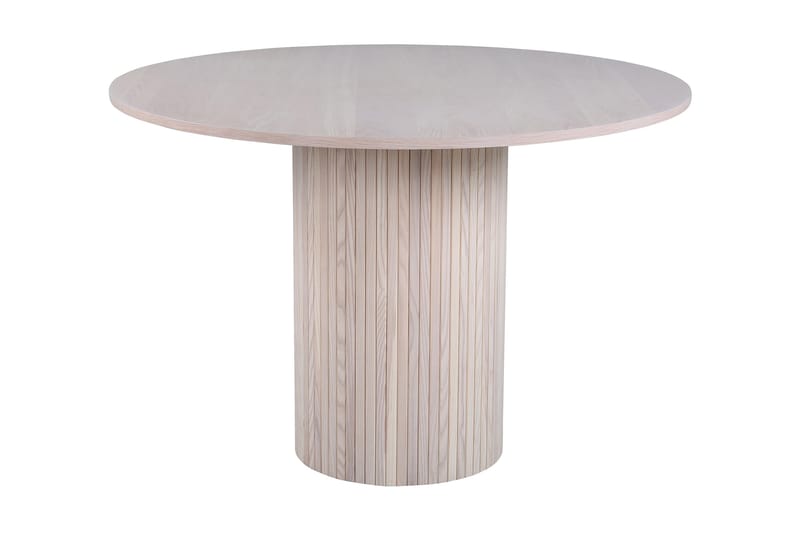 Spisebord Cinaba 110 cm Rundt Beige - Møbler - Bord - Spisebord & kjøkkenbord