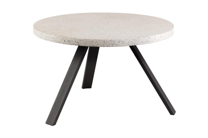Spisebord Durtal 120 cm Rundt - Hvit - Møbler - Bord - Spisebord & kjøkkenbord