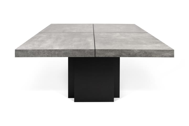 Spisebord Dusk 150 cm - Svart|Betong - Møbler - Stoler - Spisestuestoler & kjøkkenstoler