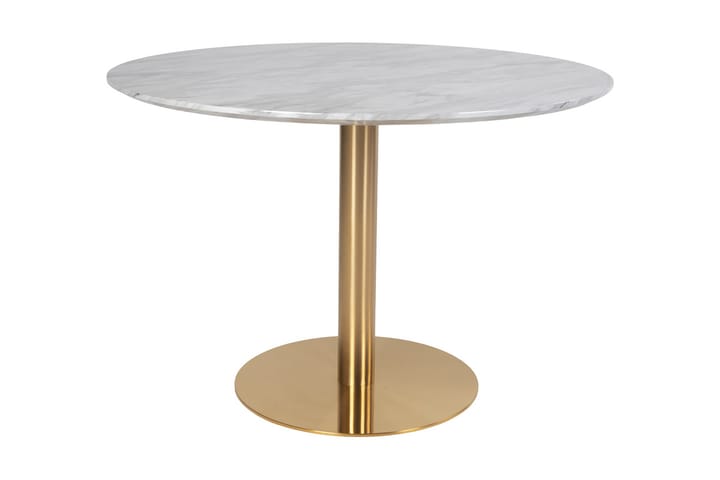 Spisebord Emington 110 cm - Hvit - Møbler - Bord - Spisebord & kjøkkenbord