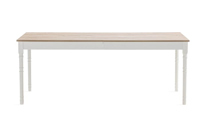 Spisebord Erin Forlengningsbart 200 cm - Grå|Hvit - Møbler - Bord - Spisebord & kjøkkenbord