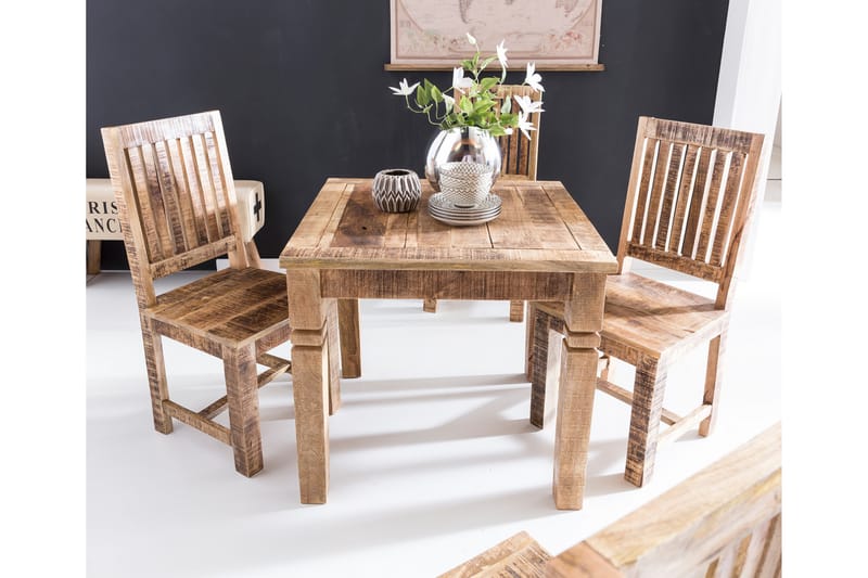 Spisebord Faragalli 80 cm - Natur - Møbler - Bord - Spisebord & kjøkkenbord