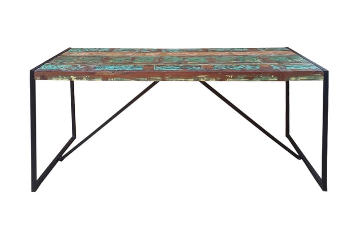 Spisebord Gellenne - Rød/Svart - Møbler - Bord - Spisebord & kjøkkenbord