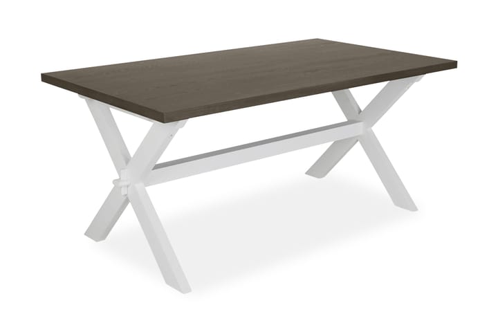 Spisebord Gitalaya 180 cm - Brun|Hvit - Møbler - Bord - Spisebord & kjøkkenbord