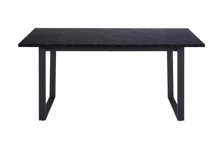 Spisebord Golly 160 cm - Svart/Matt Svart - Møbler - Bord - Spisebord & kjøkkenbord