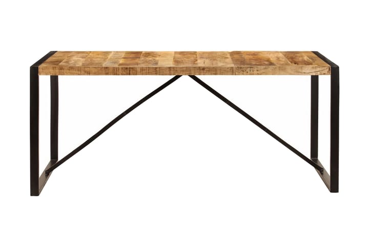 Spisebord grovt mangotre 180 cm - Brun - Møbler - Bord - Spisebord & kjøkkenbord