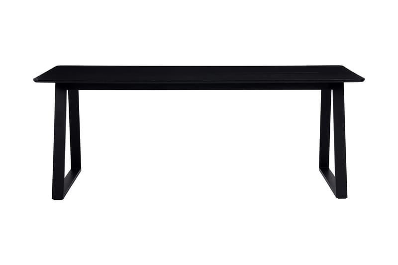 Spisebord Habit 200 cm - Svart - Møbler - Bord - Spisebord & kjøkkenbord