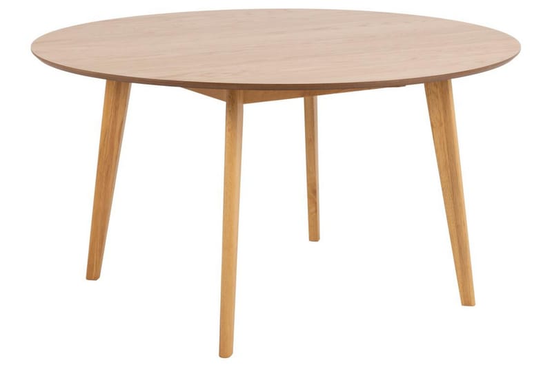 Spisebord Hallaci 140 cm Rundt - Natur - Møbler - Bord - Spisebord & kjøkkenbord