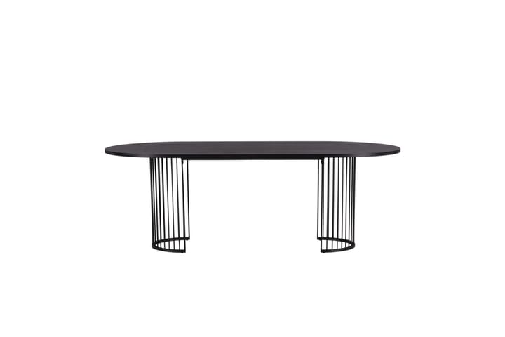 Spisebord Hamneskär 220x110 cm Svart - Vind - Møbler - Bord - Spisebord & kjøkkenbord
