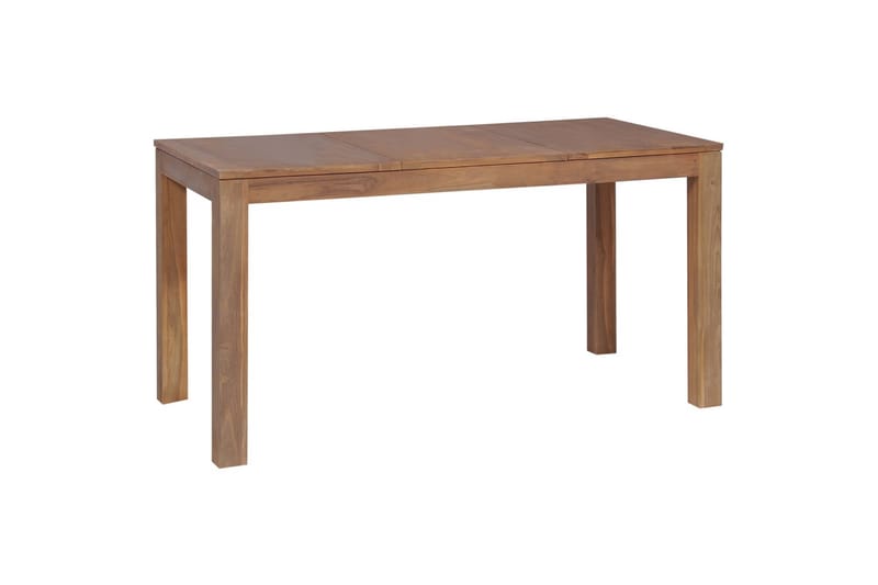 Spisebord heltre teak naturlig etterbehandling 140x70x76cm - Brun - Møbler - Bord - Spisebord & kjøkkenbord