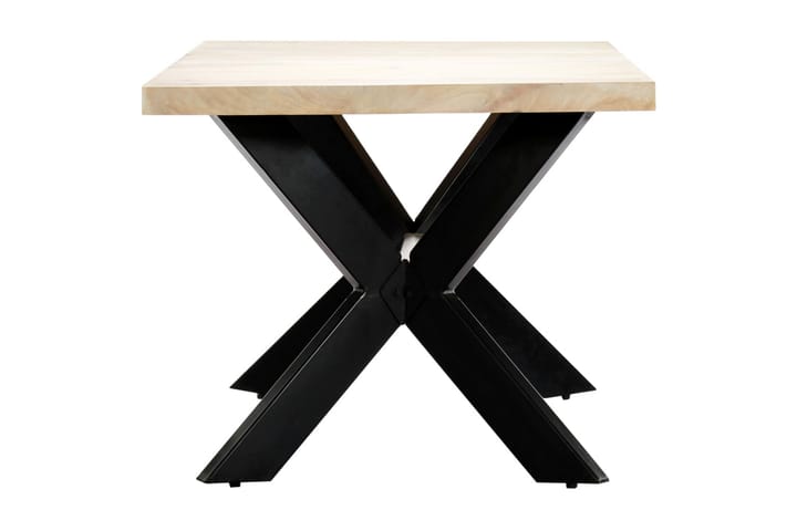 Spisebord hvit 180x90x75 cm heltre mango - Hvit - Møbler - Bord - Spisebord & kjøkkenbord
