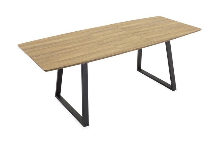 Spisebord Ingrida Forlengningsbart - Tre|Svart - Møbler - Bord - Spisebord & kjøkkenbord