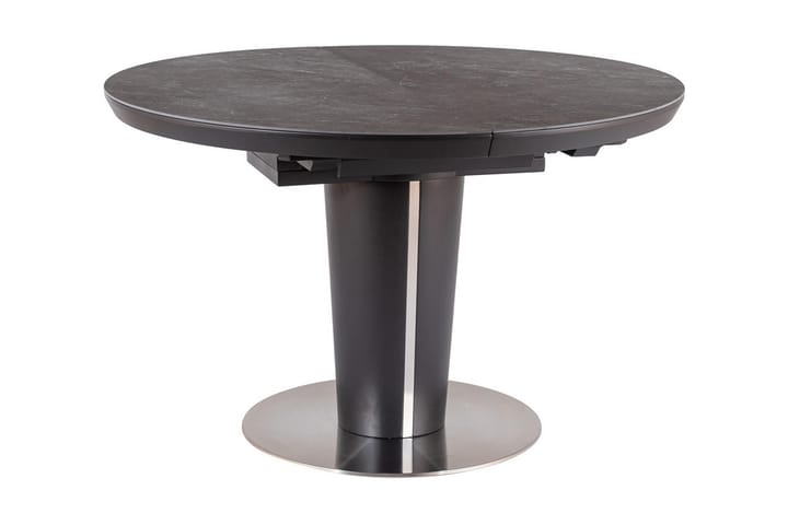 Spisebord Jaars Forlengningsbart 120 cm Rundt - Keramikk/Grå - Møbler - Bord - Spisebord & kjøkkenbord