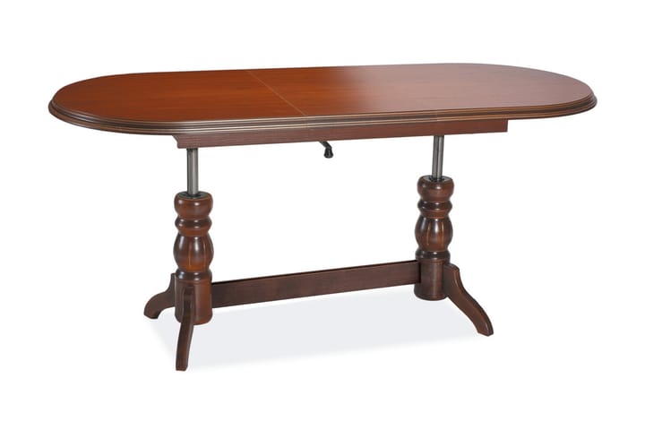 Spisebord Kiawah Forlengningsbart 120 cm Ovalt - Natur - Møbler - Bord - Spisebord & kjøkkenbord