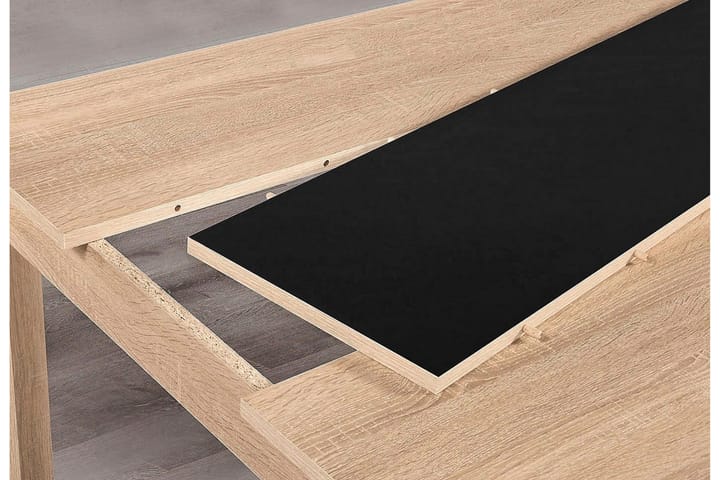 Spisebord Knukebo 120 cm - Tre/Natur/Hvit/Svart - Møbler - Bord - Spisebord & kjøkkenbord
