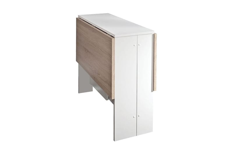 Spisebord Lairden 67 cm - Eik|Hvit - Møbler - Bord - Spisebord & kjøkkenbord
