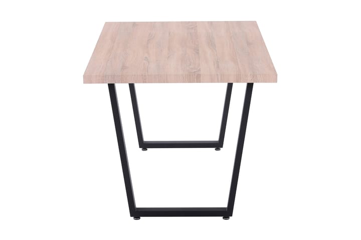 Spisebord Lingasa - Natur/Svart - Møbler - Bord - Spisebord & kjøkkenbord