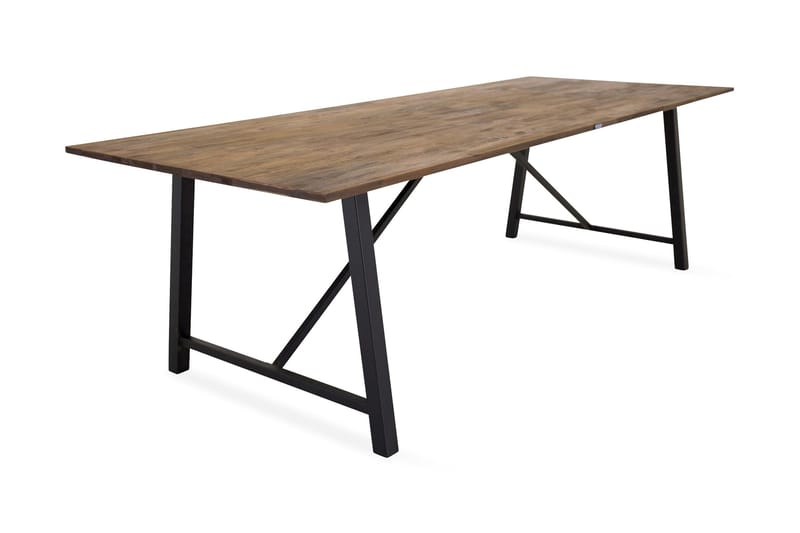 Spisebord Matea - Tre|Svart - Møbler - Bord - Spisebord & kjøkkenbord