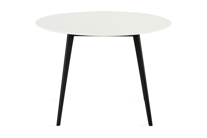 Spisebord Minerva 120 cm Rundt - Hvit - Møbler - Bord - Spisebord & kjøkkenbord