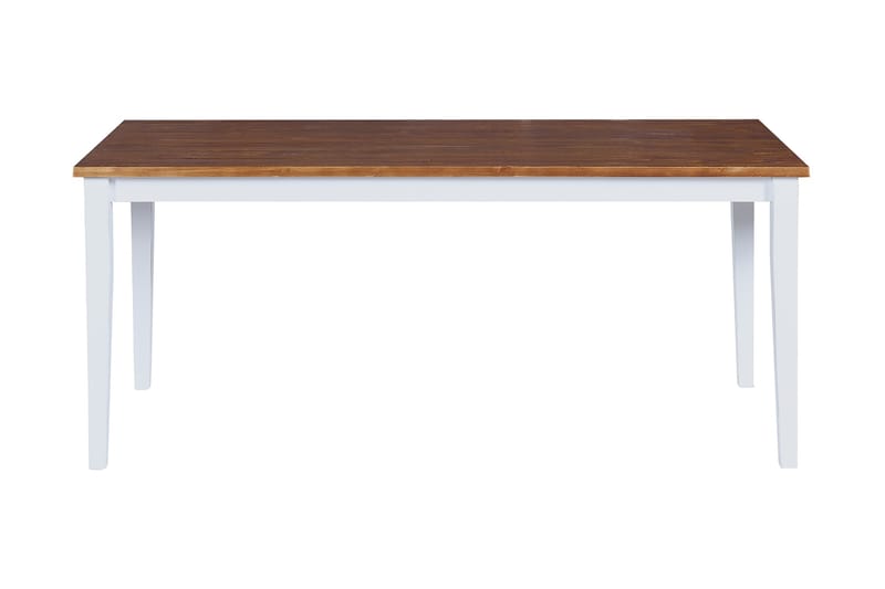 Spisebord Miovagur Uttrekkbart 90 cm - Natur / Hvit - Møbler - Bord - Spisebord & kjøkkenbord