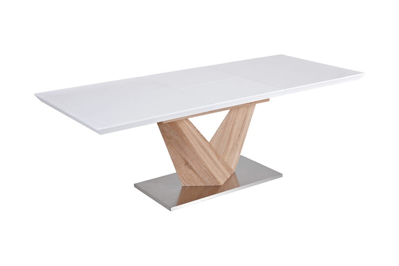Spisebord Munico Forlengningsbart 140 cm - Natur - Møbler - Bord - Spisebord & kjøkkenbord