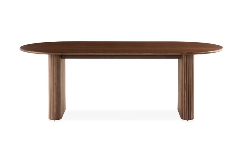 Spisebord Neandir 220 cm Massiv Valnøtt - Brun - Møbler - Bord - Spisebord & kjøkkenbord