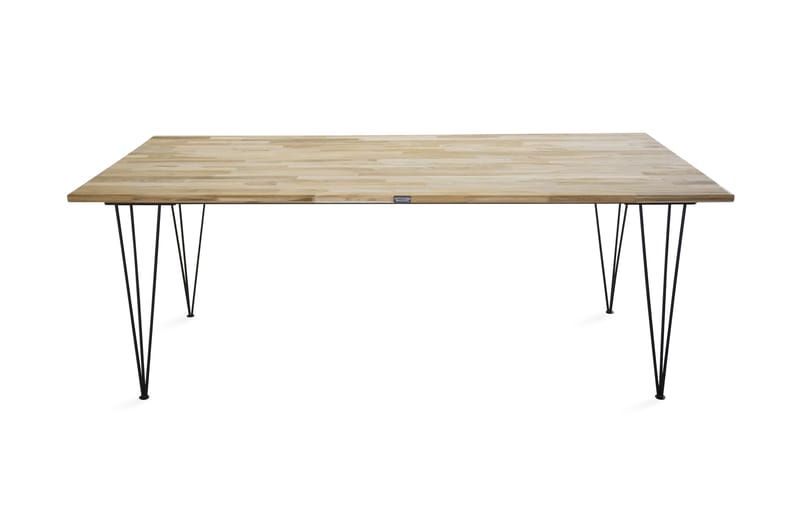 Spisebord Neila - Tre|Svart - Møbler - Bord - Spisebord & kjøkkenbord