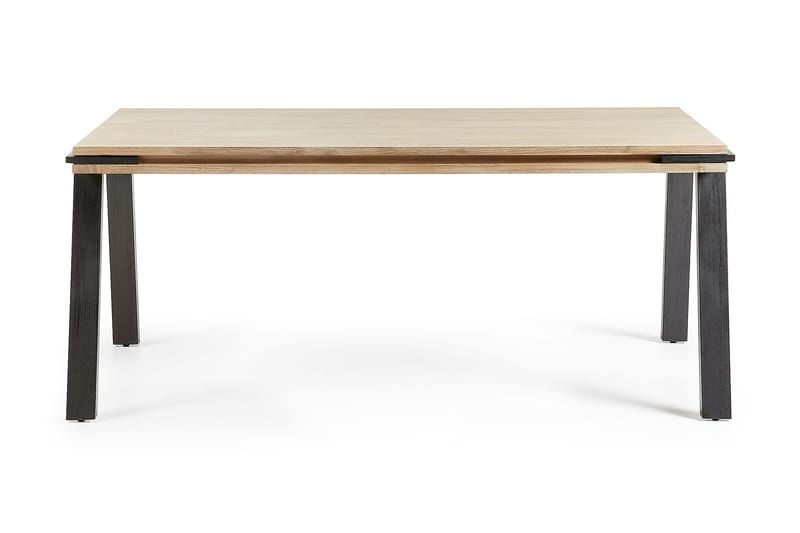 Spisebord Novena 200 cm - Akacia/Metall - Møbler - Bord - Spisebord & kjøkkenbord