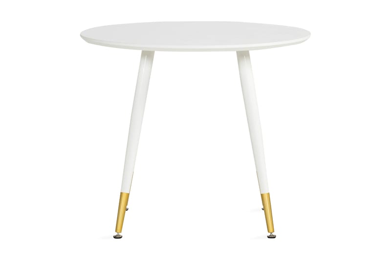 Spisebord Ochobi 90 cm - Hvit - Møbler - Bord - Spisebord & kjøkkenbord